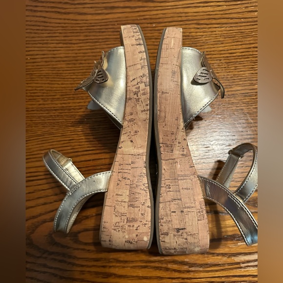 Steve Madden Metallic Butterfly Sandals - Picture 7 of 9